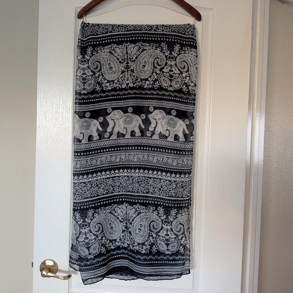 Beautiful Elephant Scarf